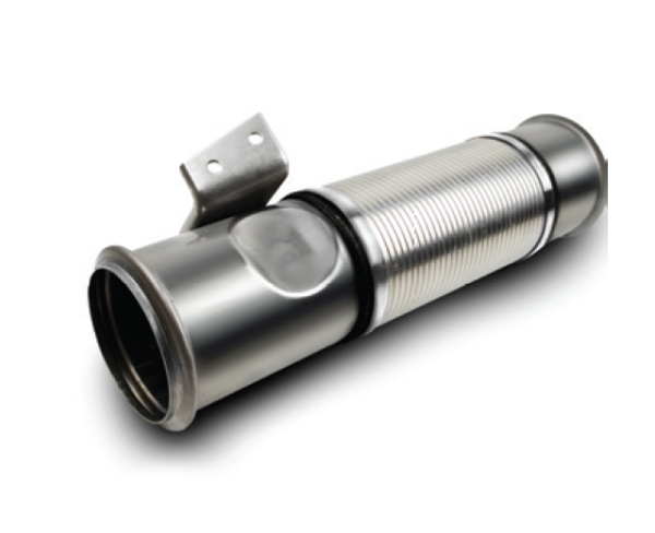FLEX COM FLANGE E SUPORTE  TUBO AMASSADO SCANIA